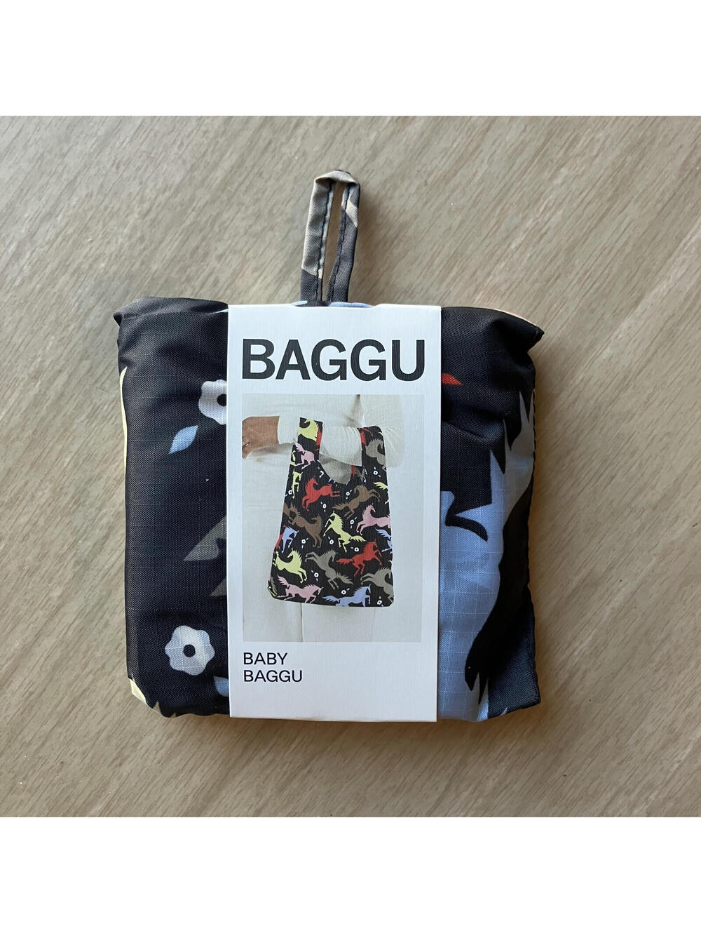 Baggu Baby Reusable Eco Tote Bag Horse Cut-Outs New Western Cowgirl Horses